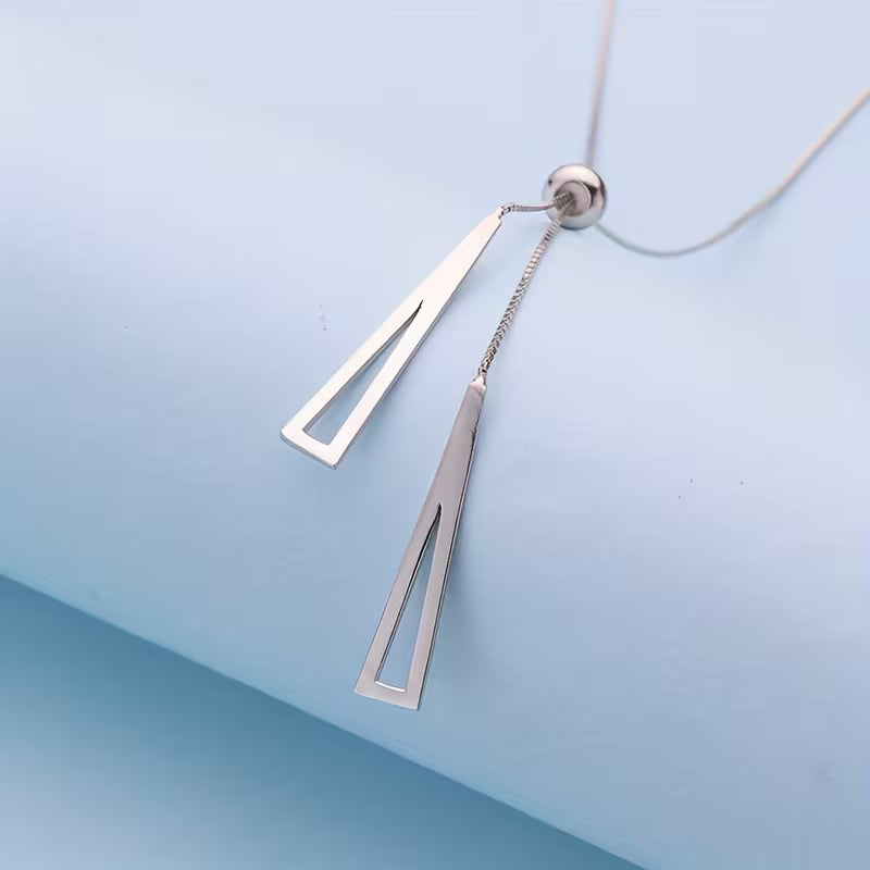 Graceful Lariat Elegance Necklace