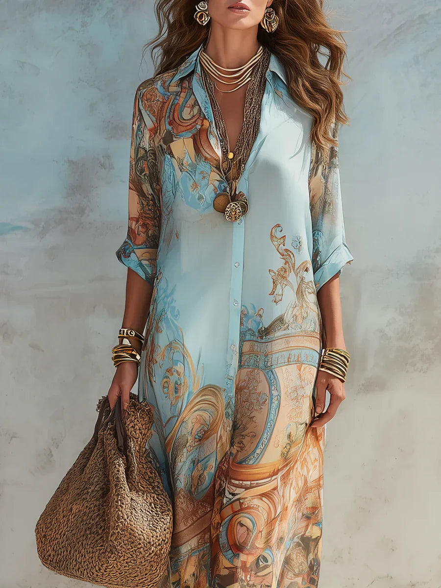 Robe Mara Élégance Fluide