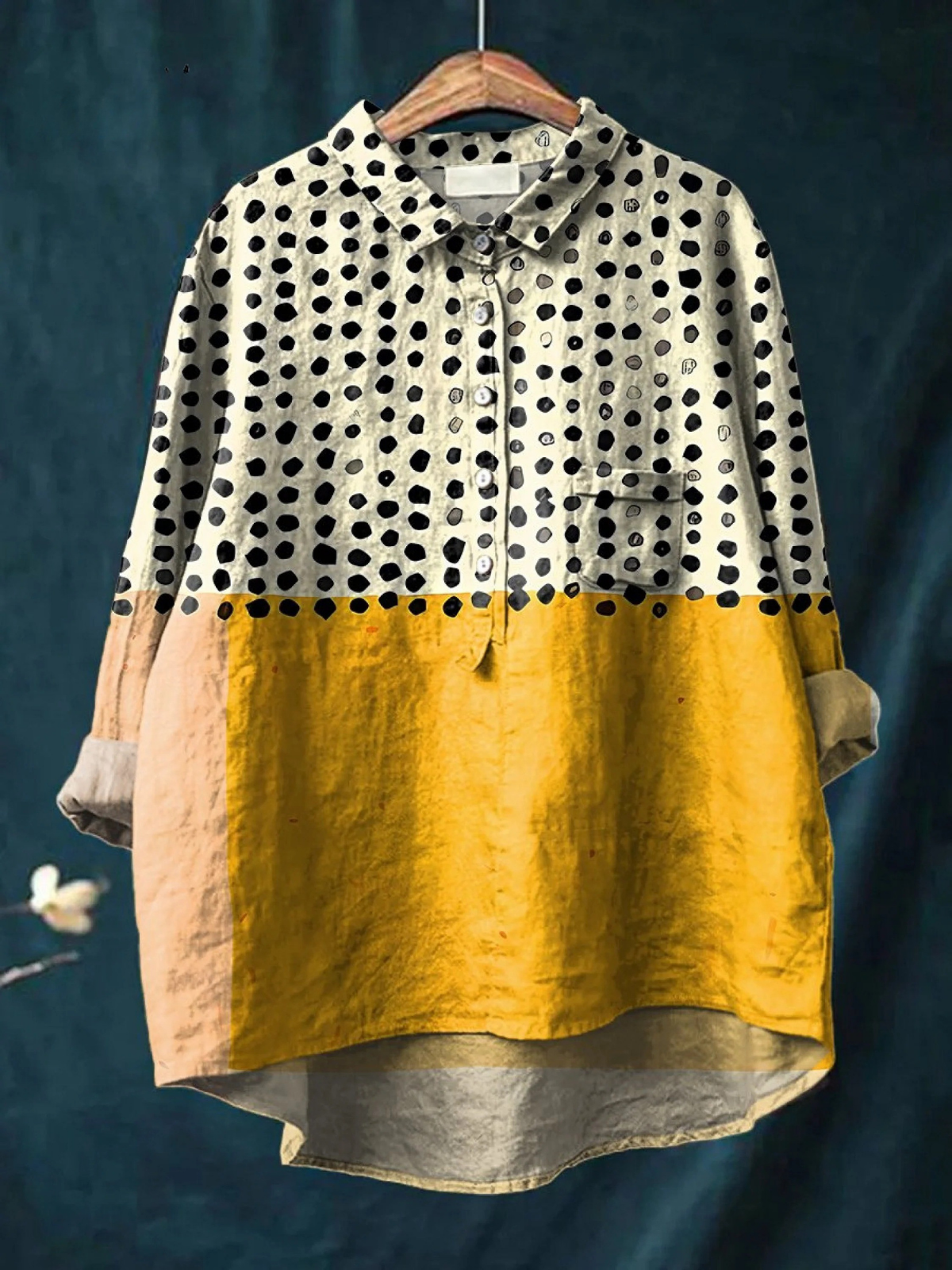 Blouse Olivia — Chemise Légère Imprimée