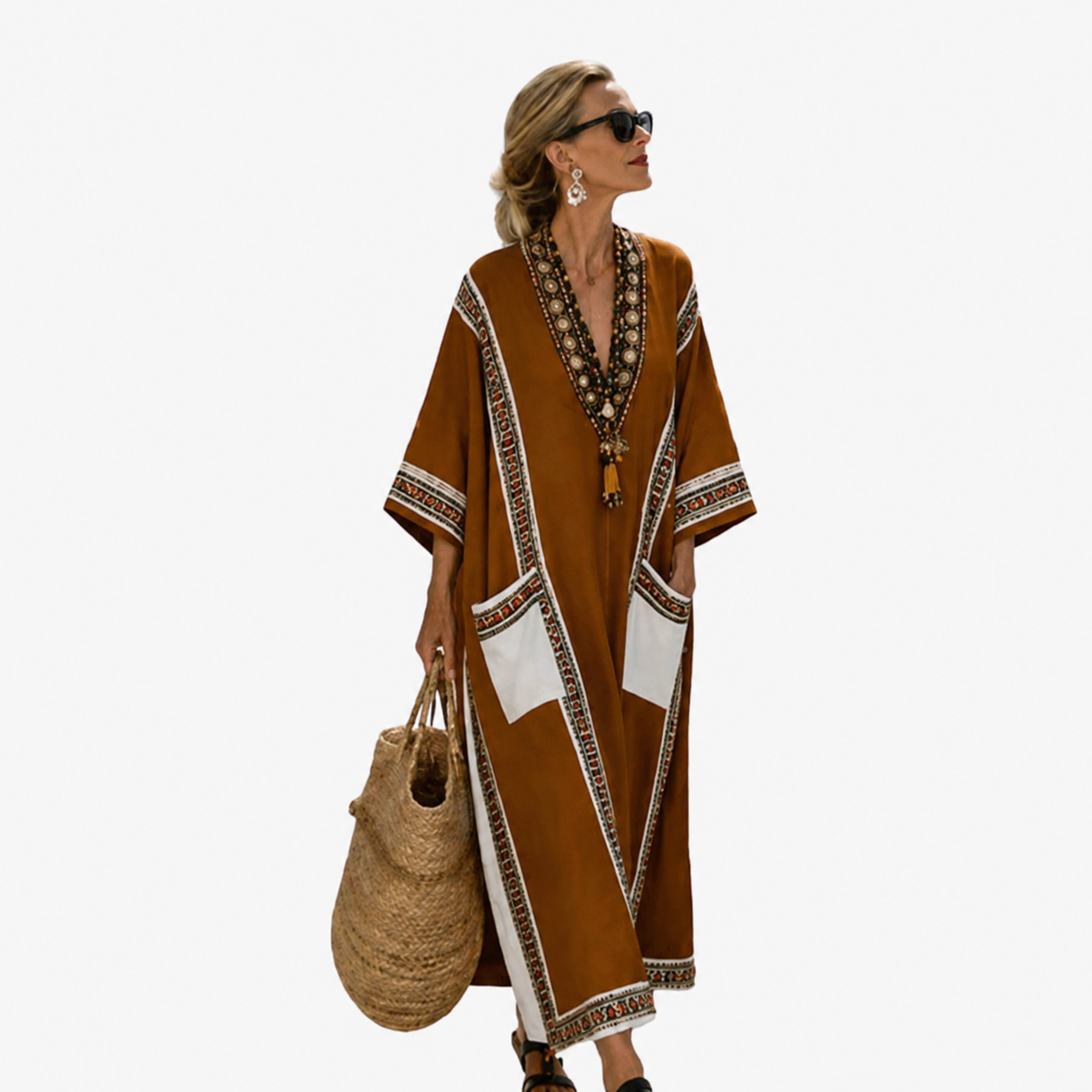 Caftan Long Élégance