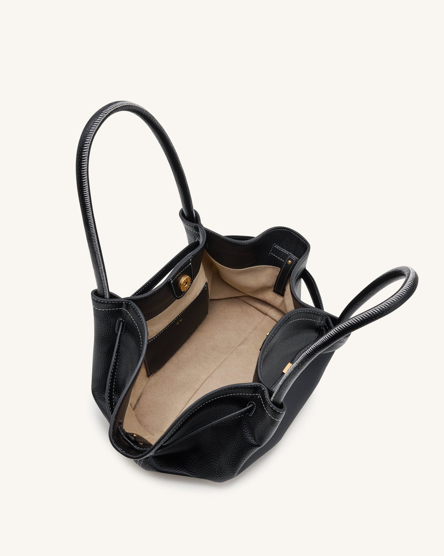 Sac cabas moyen Hana – Noir