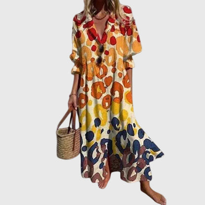 Zariah | Élégante robe longue bohème