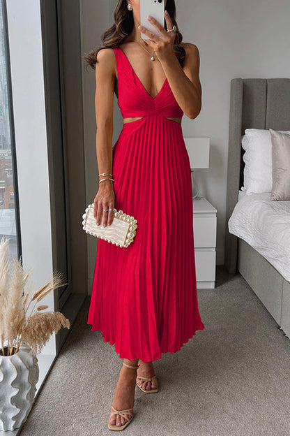 Robe Alice — Twist Éclatante Taille Marquée