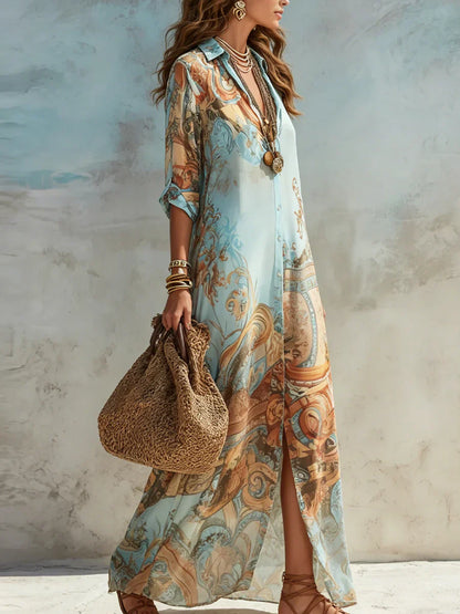 Robe Mara Élégance Fluide