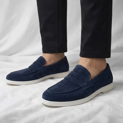 Mocassins Penny en Daim Bancroft