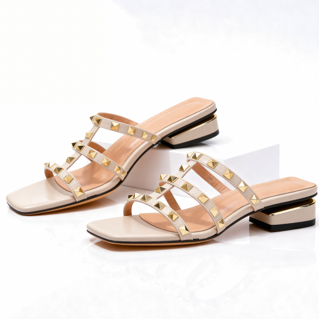 Sandales Odette Cloutées