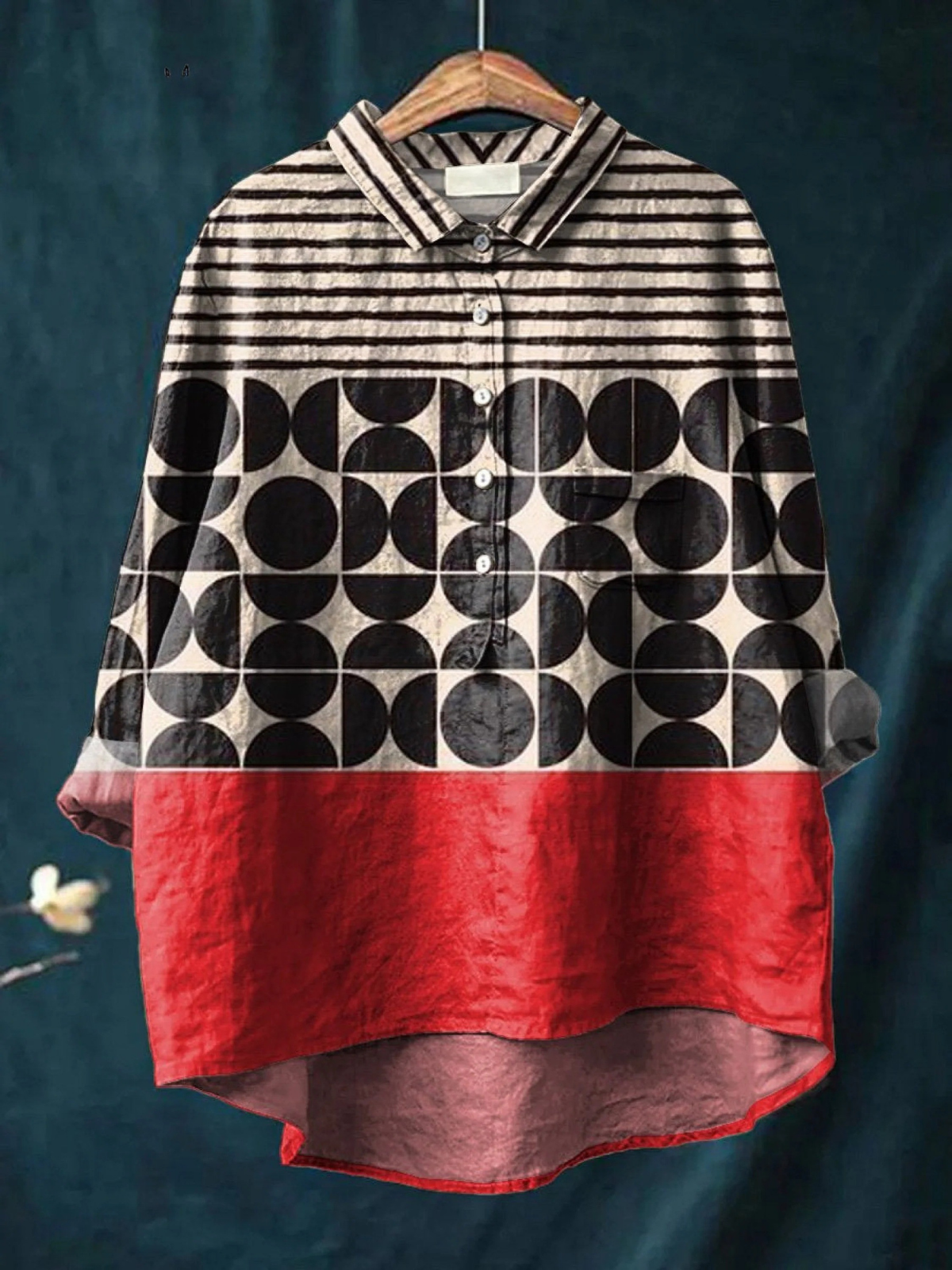 Blouse Freya — Chemise Fluide Imprimée