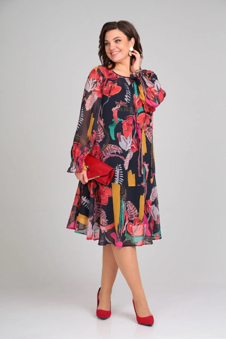 Florida | Élégante robe à fleurs