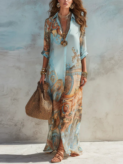 Robe Mara Élégance Fluide