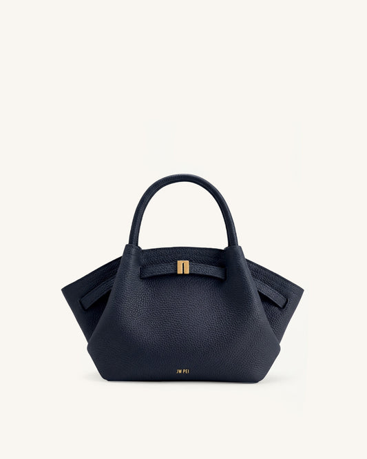 Mini sac cabas Hana - Bleu marine