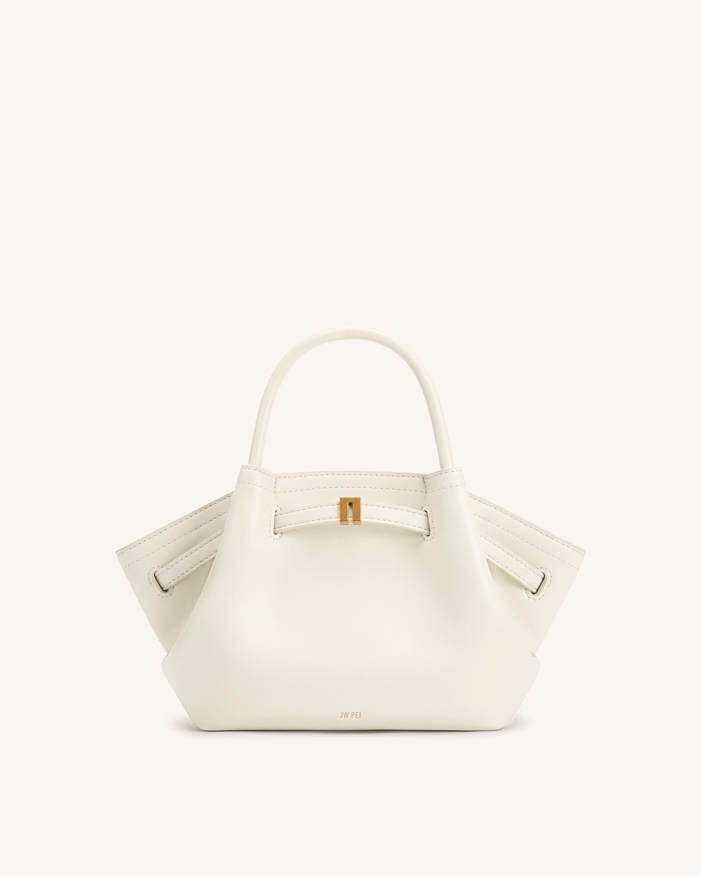 Mini sac cabas Hana - Blanc cassé