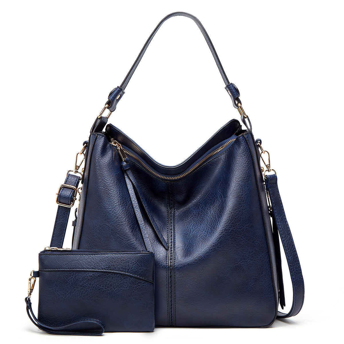 Sac Hobo en Cuir de Luxe avec Pochette Offerte