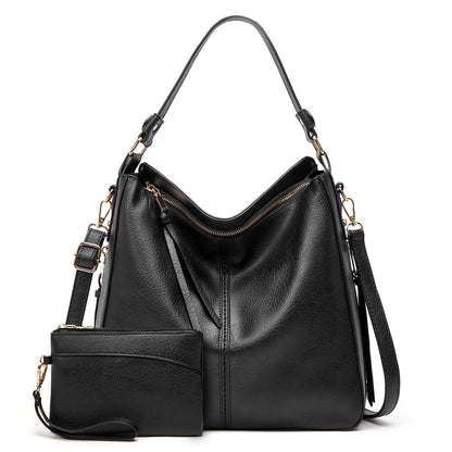Sac Hobo en Cuir de Luxe avec Pochette Offerte
