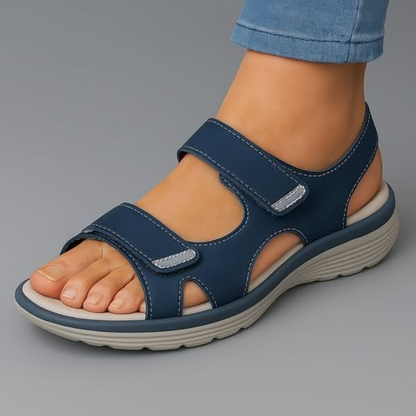Sandales Marche Confort Marine