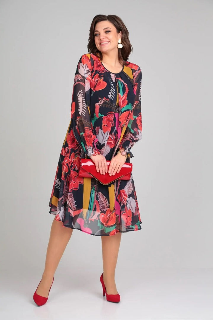 Florida | Élégante robe à fleurs