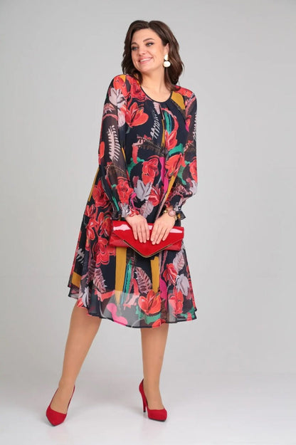 Florida | Élégante robe à fleurs
