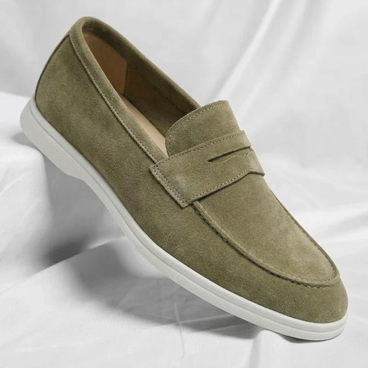 Mocassins Penny en Daim Bancroft