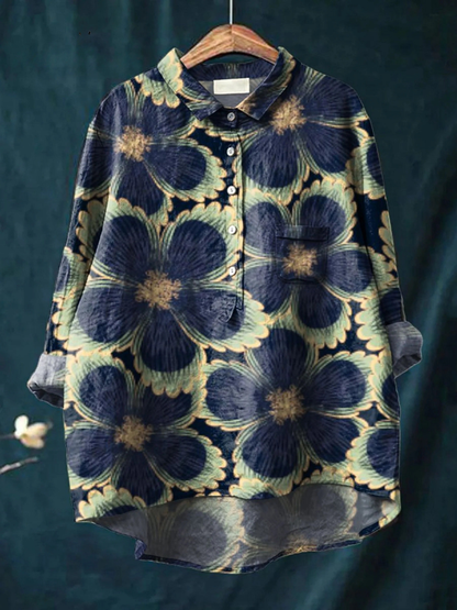 Blouse Jessica — Chemise Imprimée Multicolore