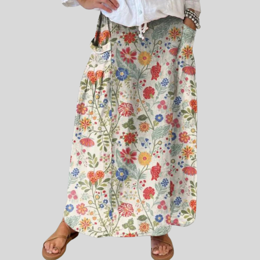 Vivian | Floral Pocket Skirt