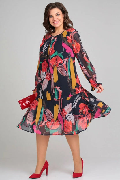 Florida | Élégante robe à fleurs