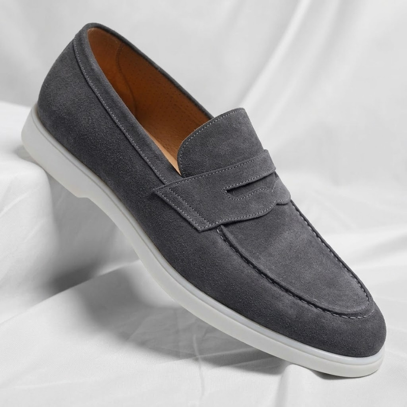 Mocassins Penny en Daim Bancroft