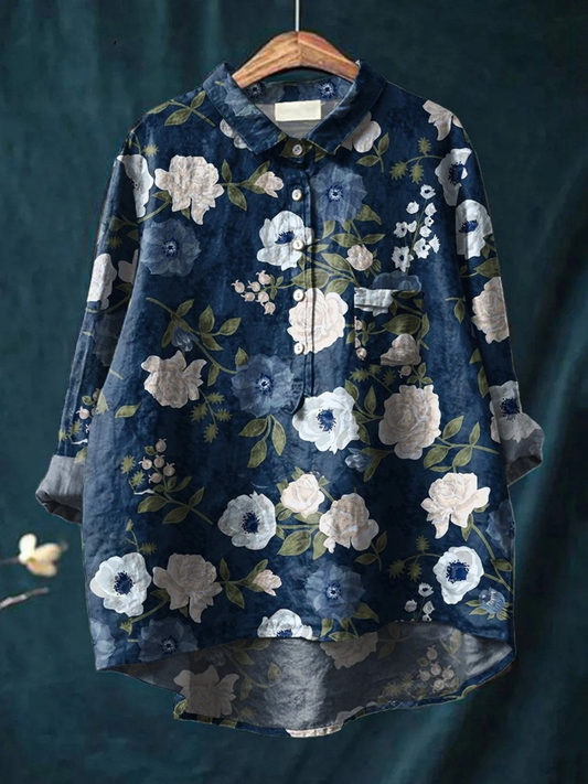 Blouse Lauren — Chemise Fleurie Aérienne