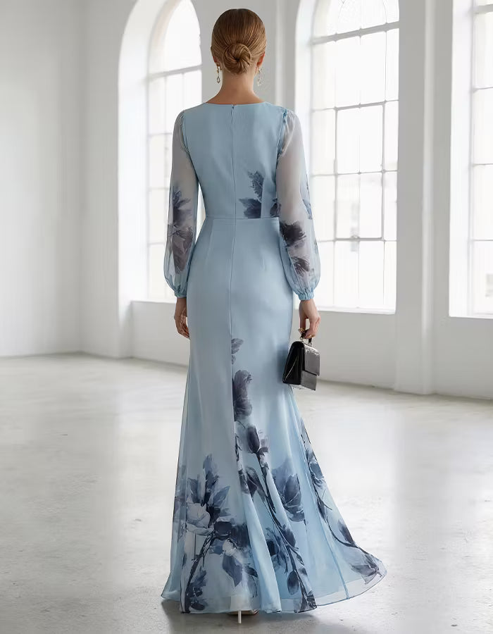 Robe Longue Florale Éthérée