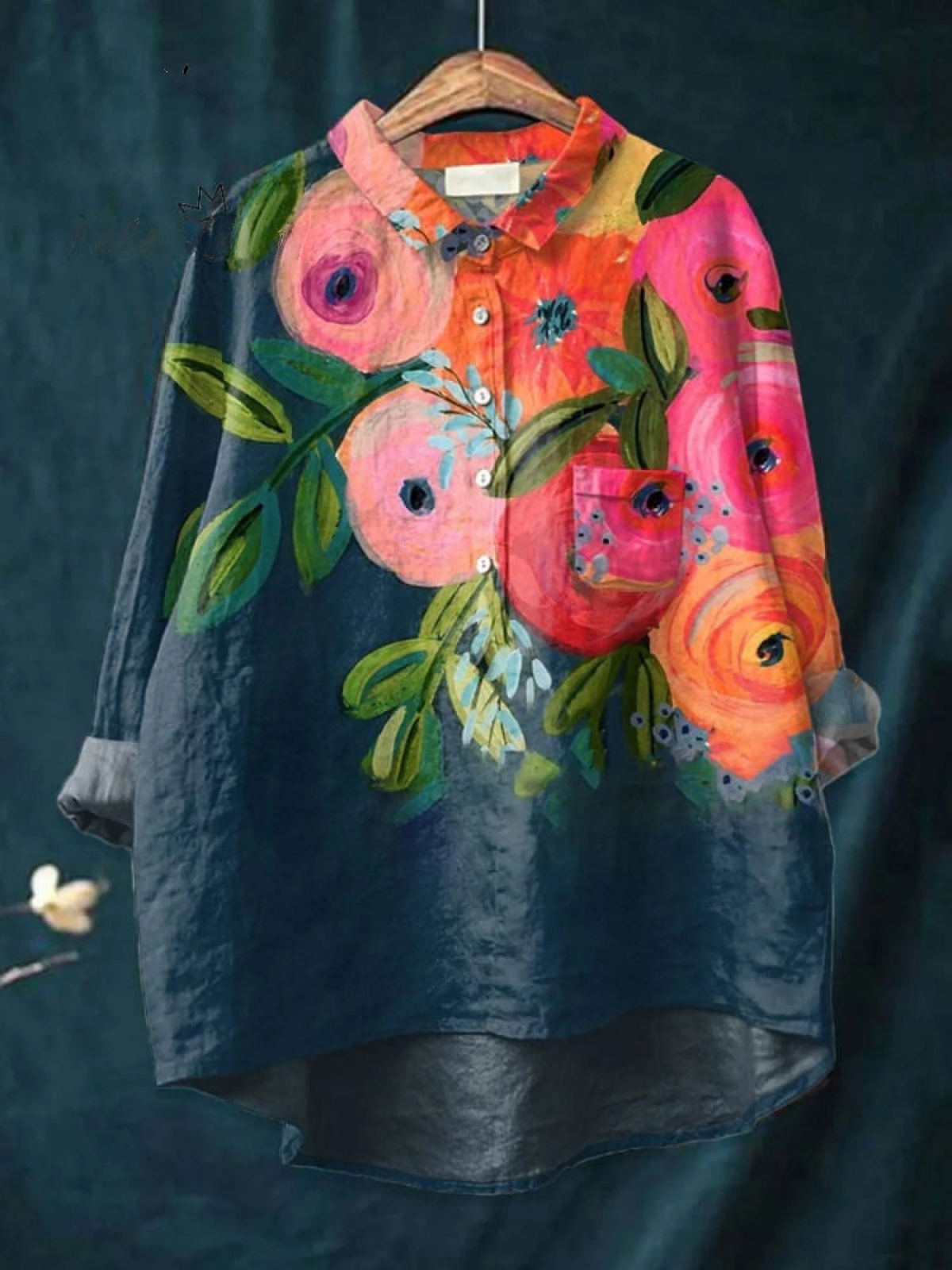 Blouse Charlotte — Chemise Fleurie Légère