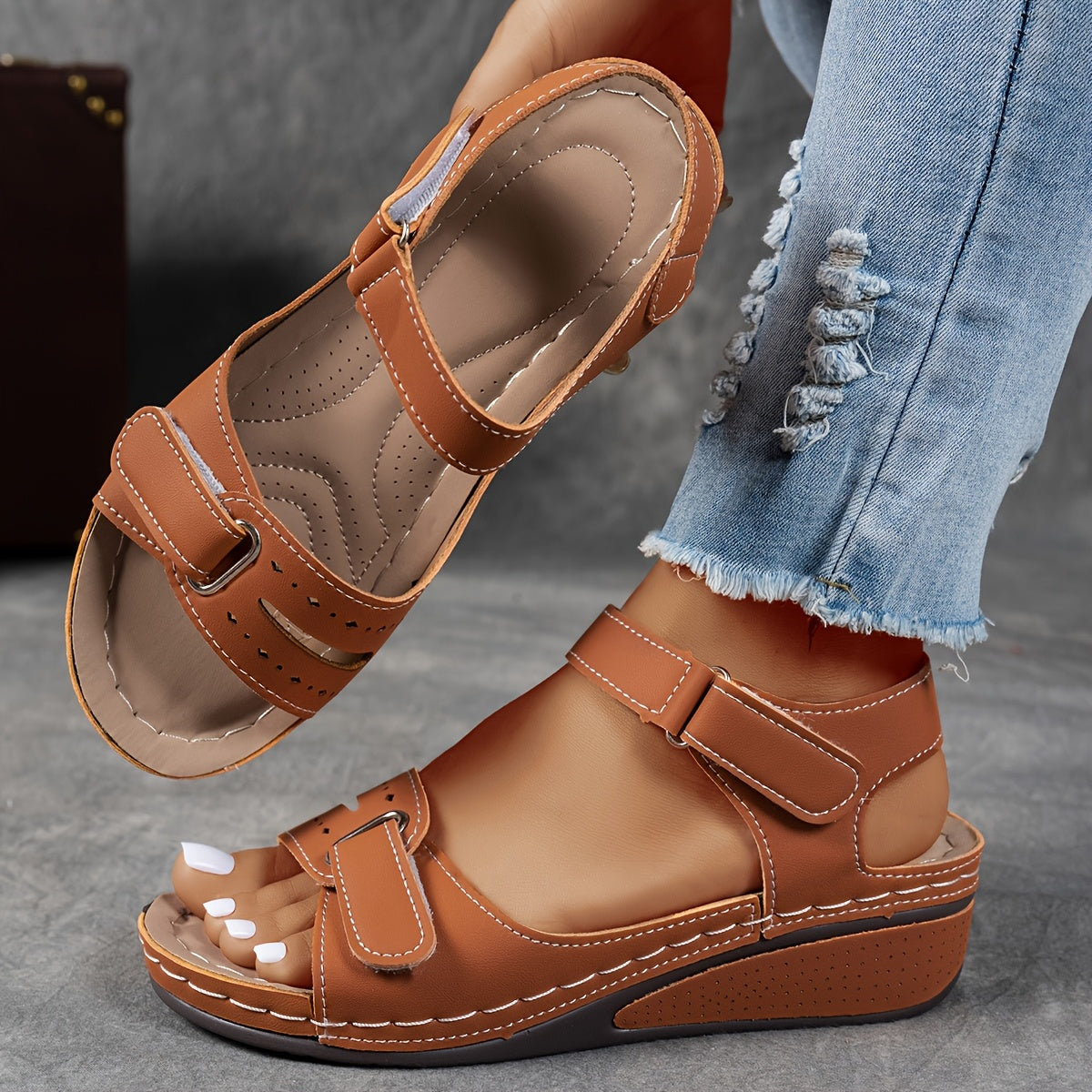 Eliana OrthoStyle | Sandales Orthopédiques Élégantes Quotidien
