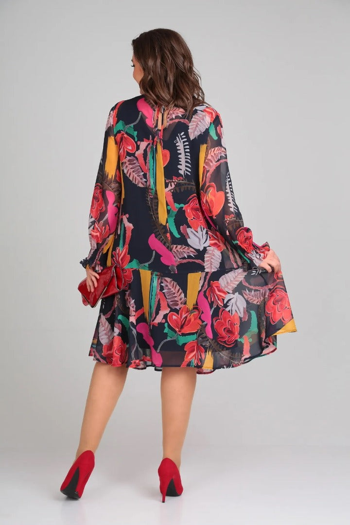 Florida | Élégante robe à fleurs