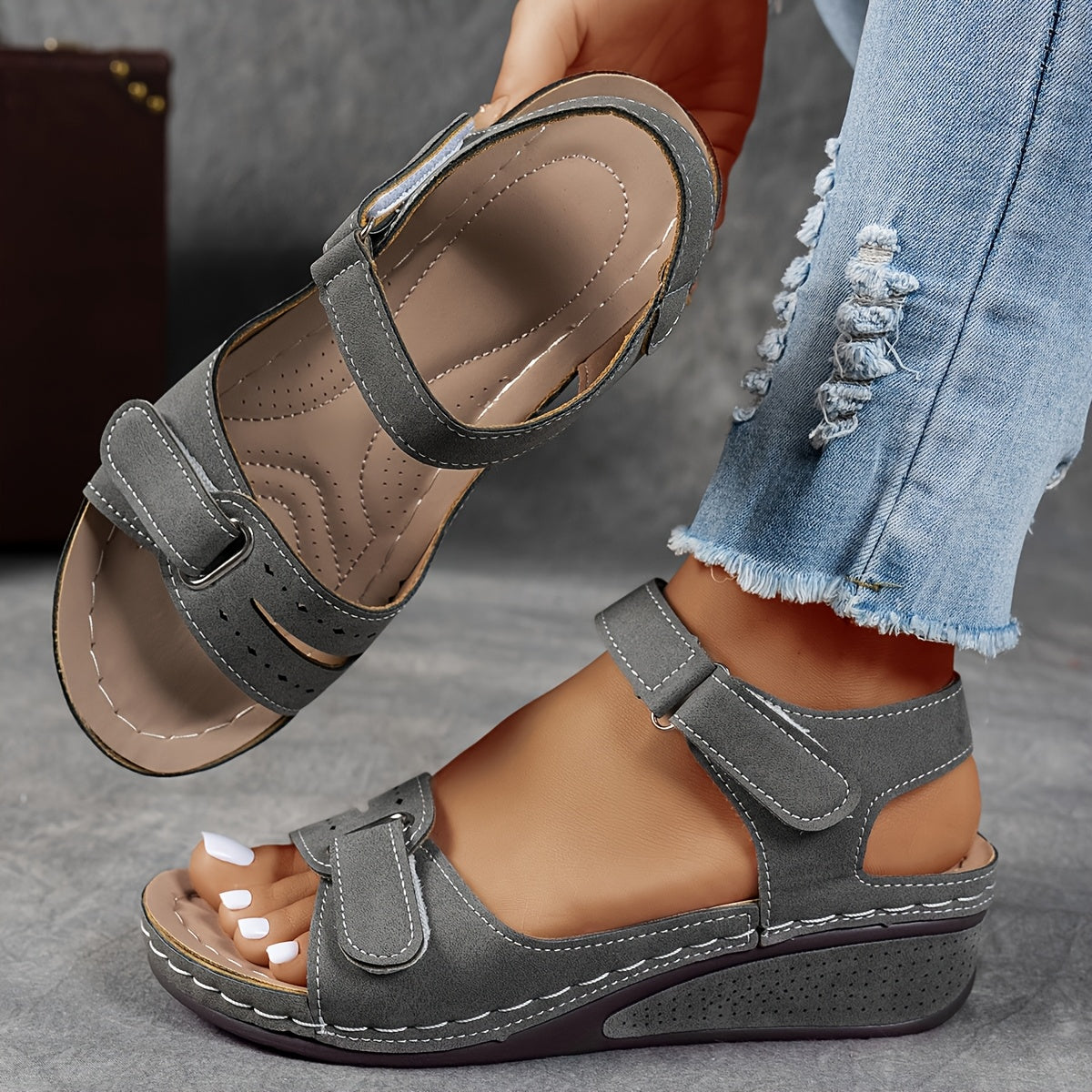 Eliana OrthoStyle | Sandales Orthopédiques Élégantes Quotidien