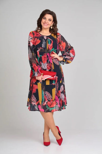 Florida | Élégante robe à fleurs