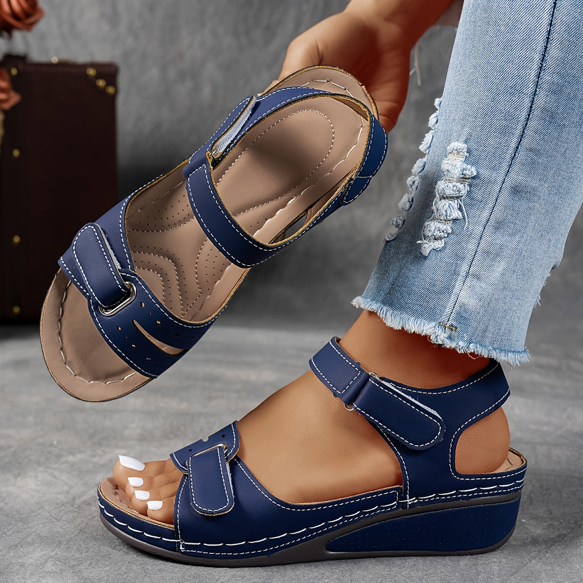 Eliana OrthoStyle | Sandales Orthopédiques Élégantes Quotidien