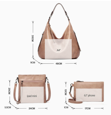 Ensemble Hobo Souple 3 Pièces