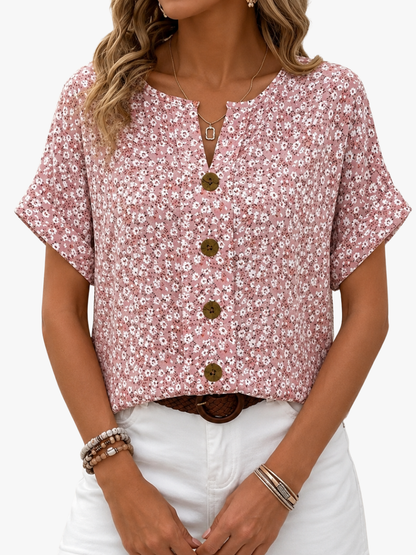 Blouse Florale Moreau Lyon — Chic et Féminine