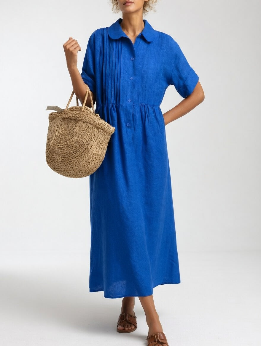 Lara™ — Robe chemise fluide