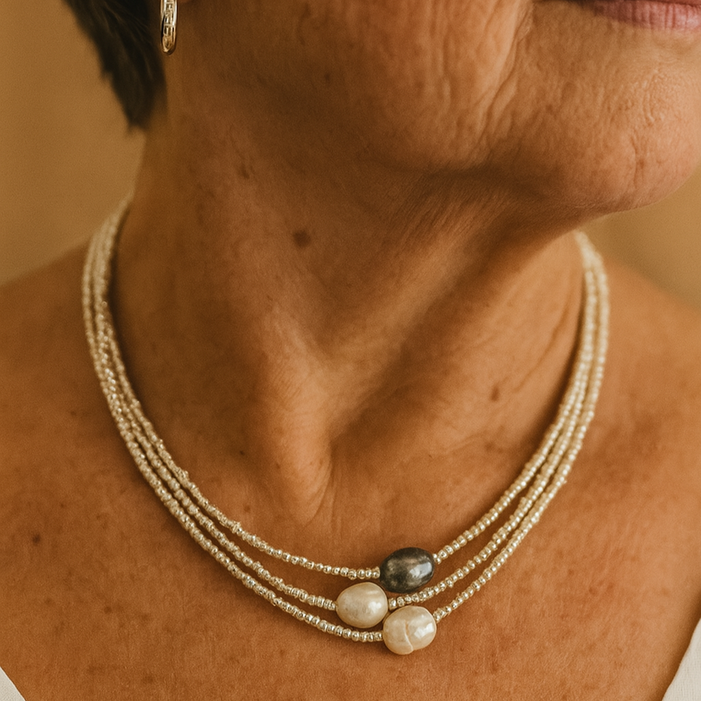 Collier Perles Naturelles