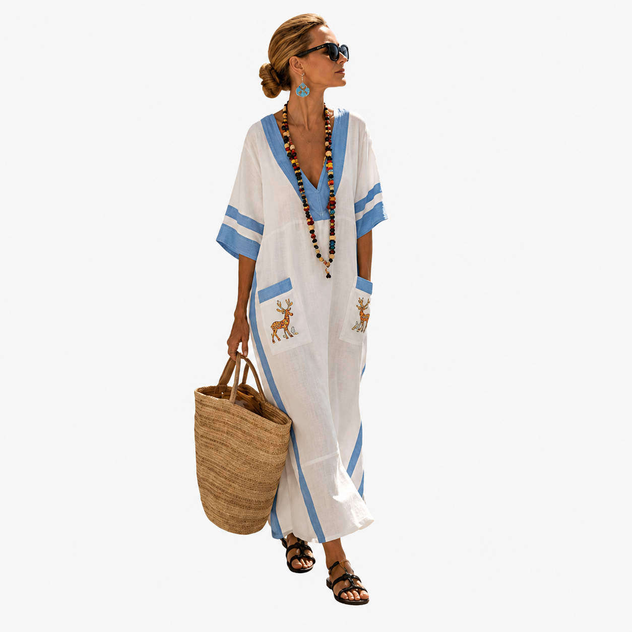 Caftan Long Élégance