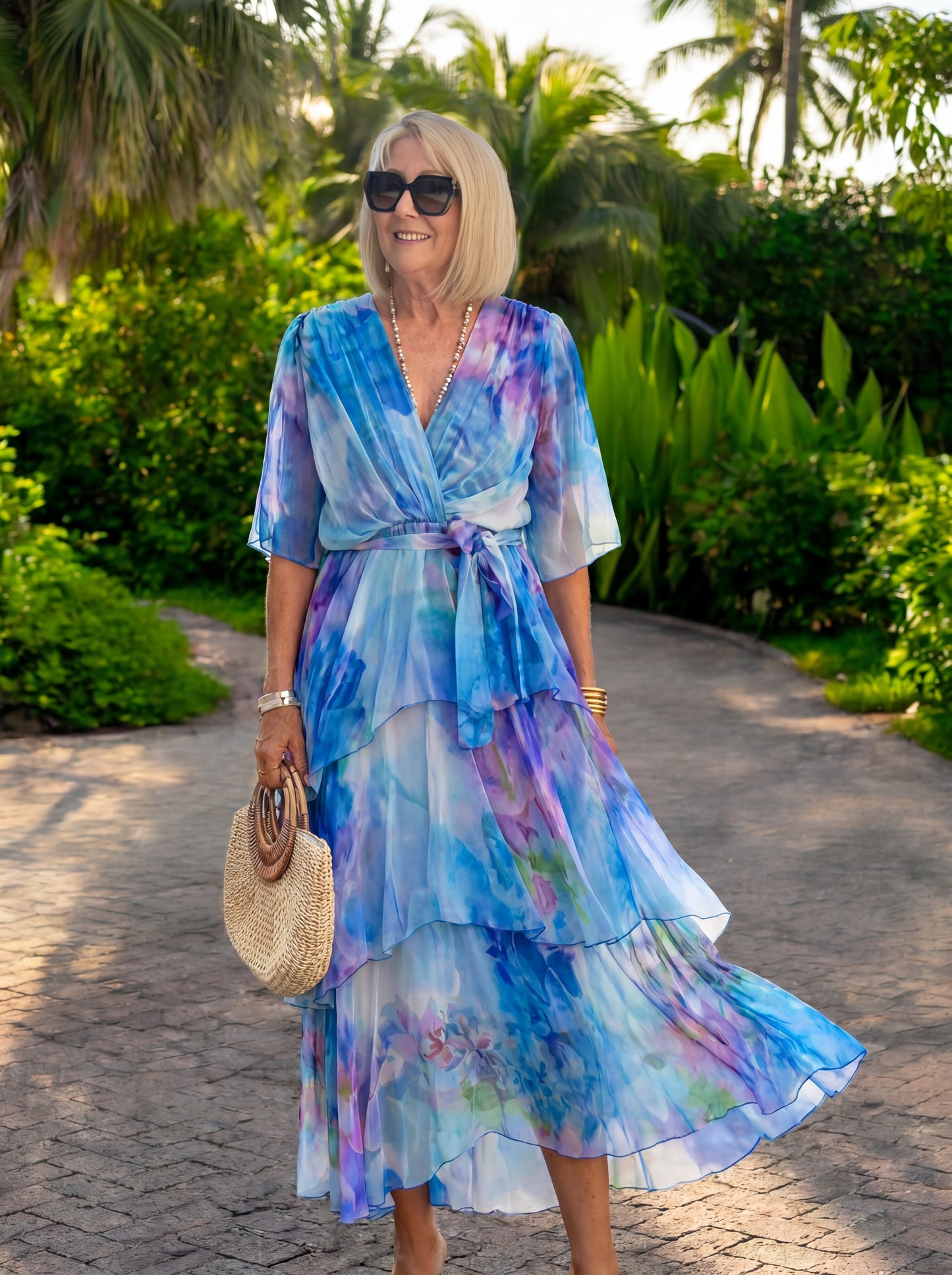 Casar – Élégante robe en mousseline