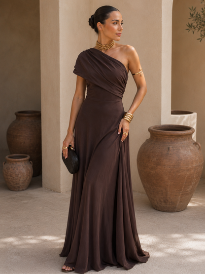 Robe Toledo couleur marron