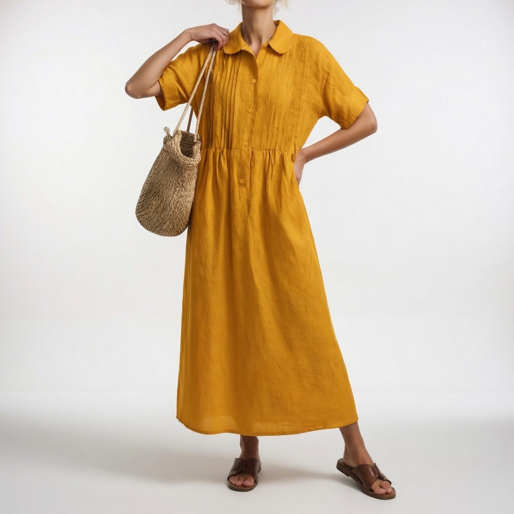 Lara™ — Robe chemise fluide