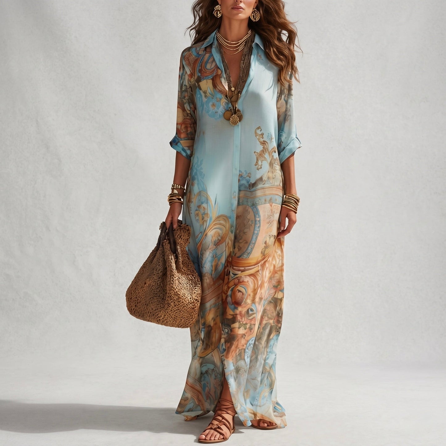 Robe Mara Élégance Fluide
