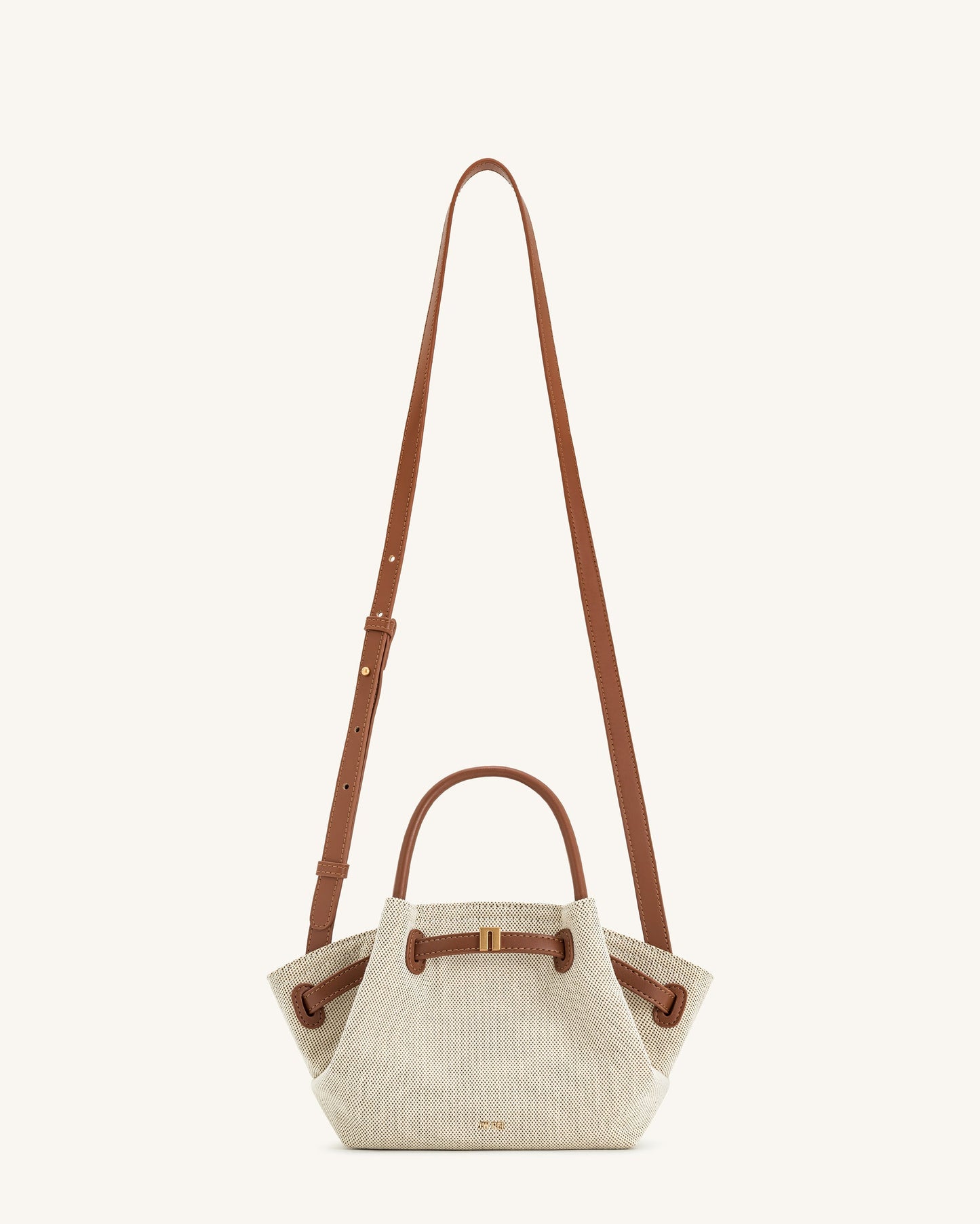 Sac Mini Tote Hana - Toile Marron