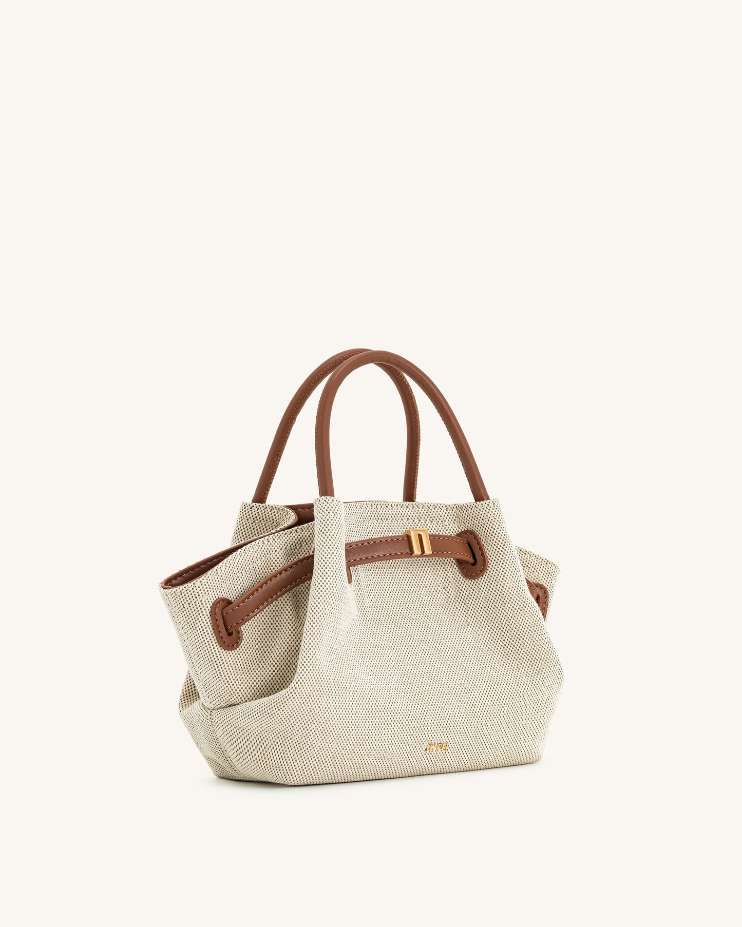 Sac Mini Tote Hana - Toile Marron