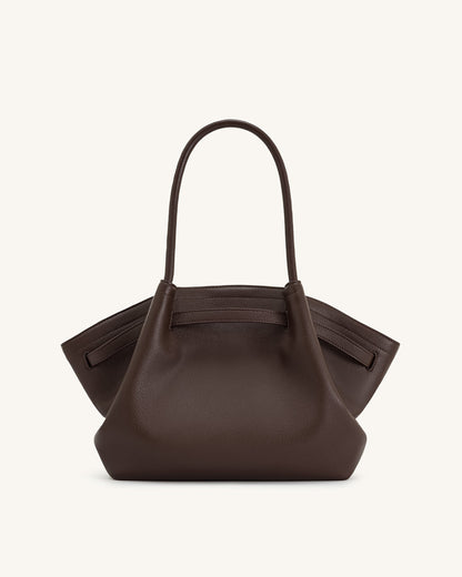 Hana Sac Cabas Moyen – Marron Foncé