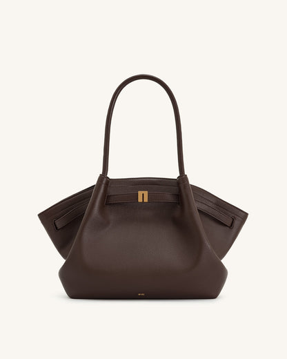Hana Sac Cabas Moyen – Marron Foncé