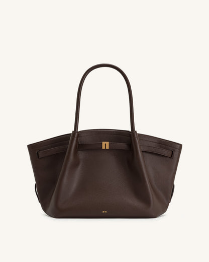 Hana Sac Cabas Moyen – Marron Foncé