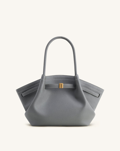 Sac cabas moyen Hana – Gris ardoise