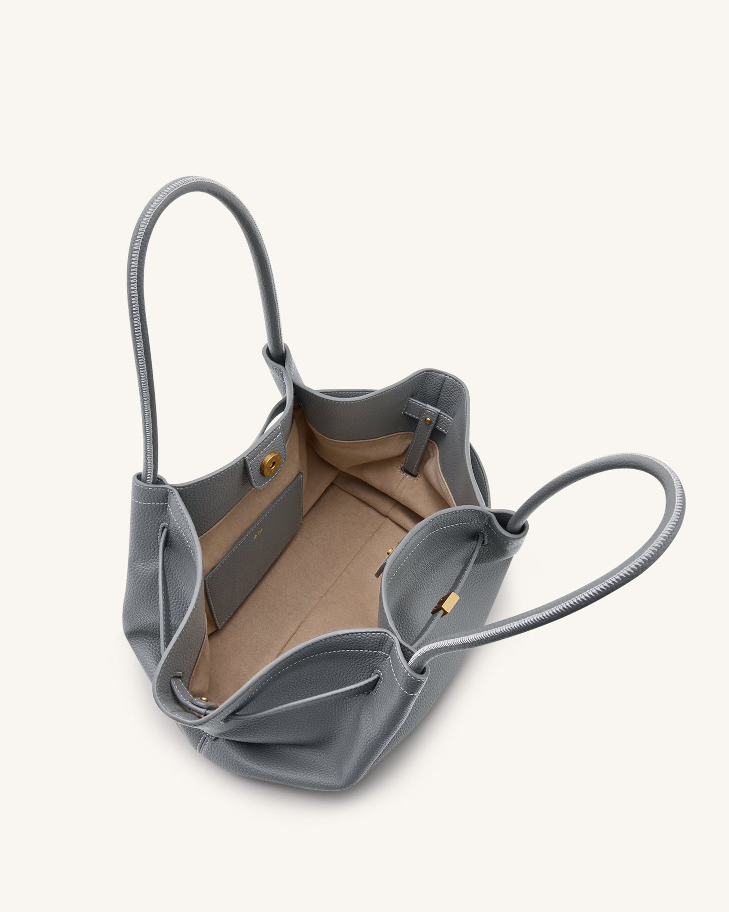 Sac cabas moyen Hana – Gris ardoise