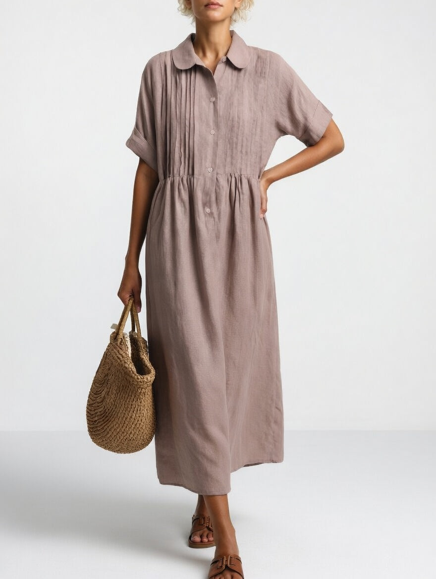 Lara™ — Robe chemise fluide